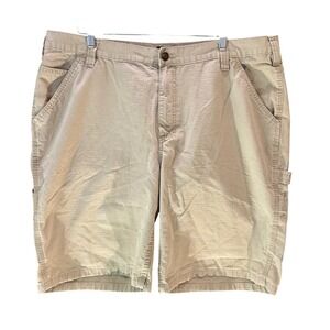 Wolverine Cargo Shorts Mens 40 Tan Utility Workwear Outdoor Rugged